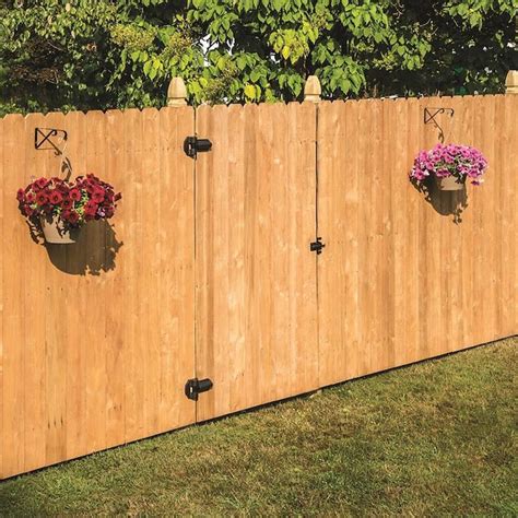 wooden fencing at lowes